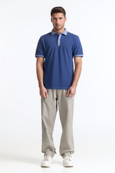 Bird-Eye Collar Polo PS-FSHN24-106